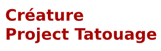 creature project tatouage
